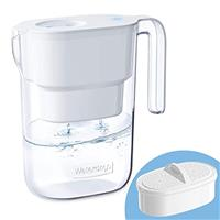 BRITA ONE glass filter jug, 2.5 L, Maxtra PRO (lightblue)