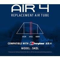Eurohike Air 4 Tent Replacement Air Tube - 542L, Black
