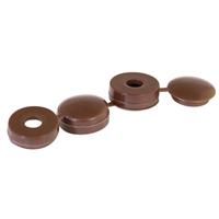 Unbranded Snap-on Cap Dark 6-8g (100 Pack) in Brown