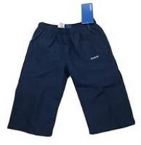 New Reebok Age 4-5 Years Girls 3/4 Length Shorts Sports Blue Lined