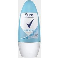 Sure Roll On Cotton Fresh Deodorant For Women 50ml, White