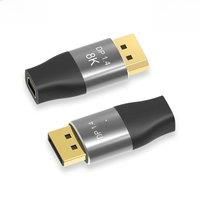 Bidirectional Mini DP Adapter Coupler converter 8K@60Hz 4K@144Hz Bi-Directional DP to Mini DP