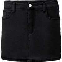 Casual High-Waisted Denim Mini Skirt