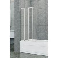 4-Panel Folding Bath Shower Screen