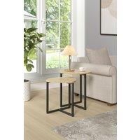 Geometric Shaped Nesting Side Tables