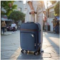 Softshell Expandable Suitcase with Combination Lock