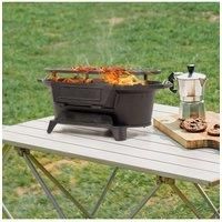 Cast Iron Grill with Handle