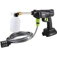 18.5V Portable Cordless Handheld High-Pressure Washer with 5m Hose, 1 Battery, 3 Nozzles,6-8m Range Distance Battery Pressure Cleaner for Washing Car