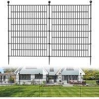 5Pcs Decorative Metal Garden Fences