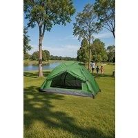Portable Camping Tent with Detachable Top Cover for 1 Person