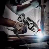 Portable Handheld Welder with IGBT Inverter & 5 Variable Current Adjustment-Black/Grey/Green