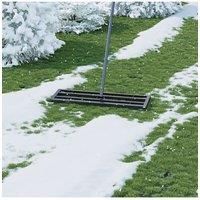 Lawn Levelling Rake Multiple Sizes Garden Lawn Lute with Detachable Handle & Serrated Design for Levelling Soil, Grass, Golf Field