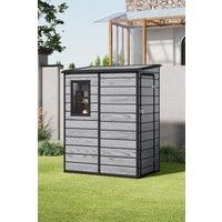 5 x 4FT Outdoor Plastic Storage Shed