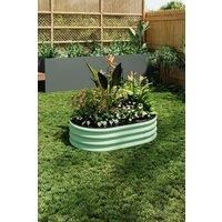 1.2x0.8m Galvanized Steel Raised Garden Bed,Light Green