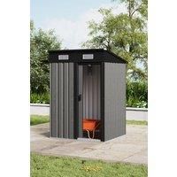 4 x 4FT Outdoor Metal Garden Storage Shed