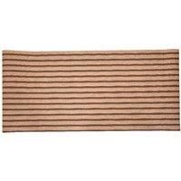 Living and Home 10x0.6m Self-Adhesive Wood Grain Stripe PVC Wallpaper in Orange