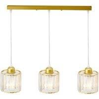 3-Light Crystal Ceiling Pendant Light Chandelier