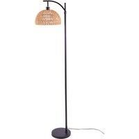 Rattan Lampshade Floor Lamp