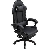 High Back Gaming Office Chair with Footrest