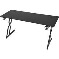 120*60*74cm Gaming Office Desk with Cup Holder and Headphone Hook