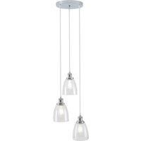 Industrial 3 Way Pendant Light