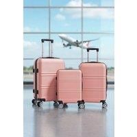 3PCS Lockable Travel Suitcase Set
