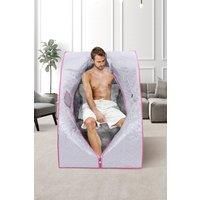 H&O Direct Personal Full Body Sauna Spa in Silver