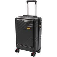 20-inch Black Suitcase with Combination Lock