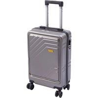 20-inch Grey Suitcase with Combination Lock