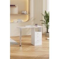 3 Drawers Manicure Table for Beauty Salon and Home