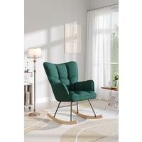 Classic Tufted Rocking Chair