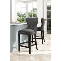 Luxury Velvet Bar Stool