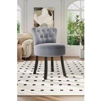 Contemporary Tufted Vanity Stool
