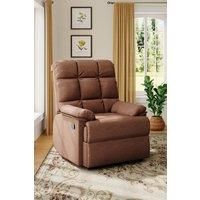 Luxury Faux Leather Recliner