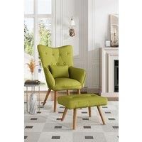 2-Seater Linen Convertible Sofa Bed with Pillows
