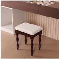 Vintage Fabric Dressing Stool