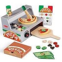 Melissa & Doug Top & Bake Pizza Counter Play Set