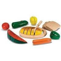 Cutting Food Age 3+ Wooden Play Food Melissa & Doug  10487