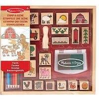 Melissa & Doug Kids Role Play Children Learning Toys - Stamp School Sets
