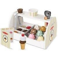 Melissa & Doug Wooden Ice Cream Toy Shop, Play Food Sets for Children, Food Toys & Kitchen Accessories, Gift for 3 Year Old Boy or Girl