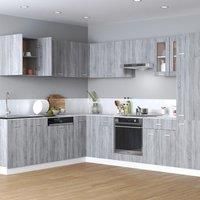 Hanging Cabinet Grey Sonoma Engineered Wood
