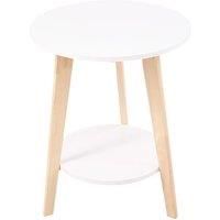 Modern Two-Tier Functional Side Table