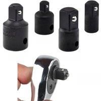 4pcs Reducer Sleeve 1/4 3/8 1/2 Interconversion Joint Drive Socket Adapter Air Impact Craftsman