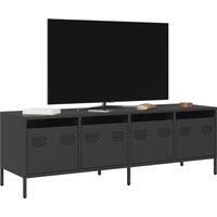 TV Cabinet Black 135x39x43.5 cm Cold-rolled Steel
