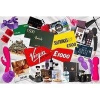Couples Mystery Deal - £1000 Holiday, £500 Selfridges Or Harrods Vouchers, Hello Fresh Gift Card, Kinky Play Dice, Vibe Sets & More!