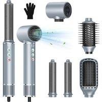 5-in-1 Professional Ionic Hair Dryer & Styler - Fast-Dry, Curl, Straighten & Volumise Tool