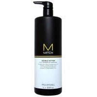 Paul Mitchell Mitch Double Hitter 2-in-1 Shampoo and Conditioner 1000 ml Pack of 1)