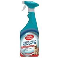 Simple Solution Dog Stain and Odour Remover, Enzymatic Cleaner with Pro-Bacteria Cleaning Power - 750ml