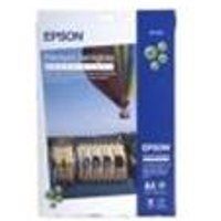 Epson premium Semi Gloss Photo Paper A2, 250G/M², 25 sheets C13S042093 S042093, Genuine ,White, Amazon Dash Replenishment Ready