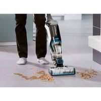 BISSELL CrossWave Max | Wet & Dry Multi-Surface Floor Cleaner | High Performance: Vacuums, Mops And Dries in One Go | 2765E, Black/Pearl White with Bossanova Blue Accents